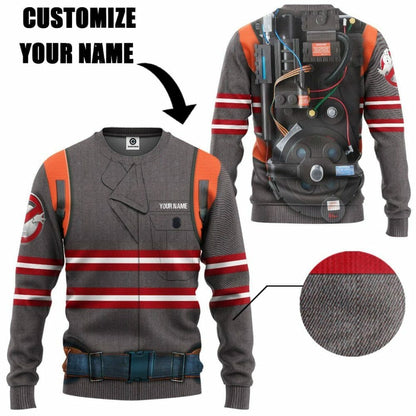 Ghostbusters Answer the Call 2016 Cosplay Custom Name Tshirt Hoodie Apparel