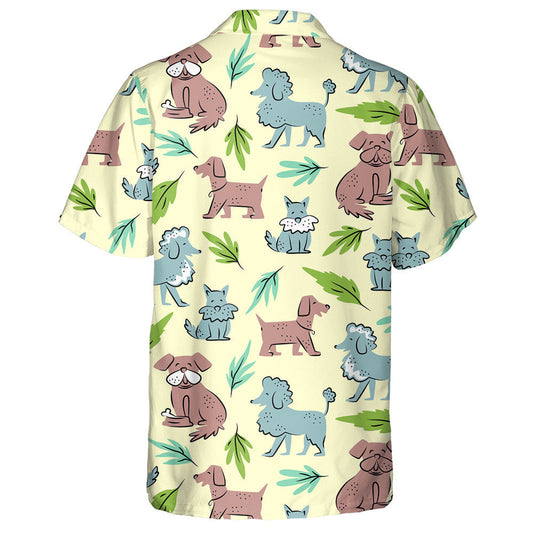 Cúlra Scoite Madra Greannmhar agus Duilleoga Léine Haváís, Bronntanas Léine Haváí, Bronntanas Nollag