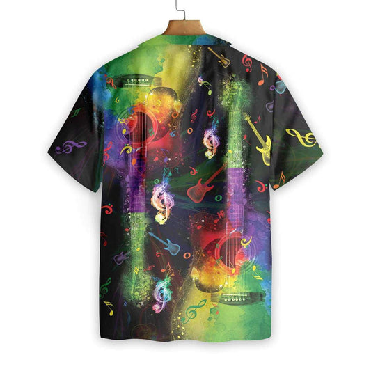 Giotár Rainbow Cúlra Gan uaim Dearadh Léine Haváís, Bronntanas Léine Haváí, Bronntanas Nollag