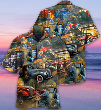 Car Fix Life _ Hawaiian Shirt-Hawaiian Shirt Gift, Christmas Gift