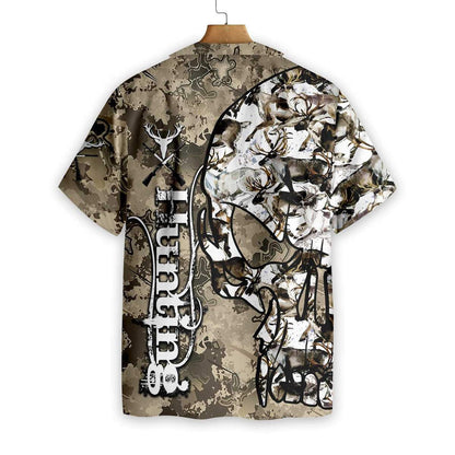 Patrún Fiach Camo Agus Skull Léine Haváís, Bronntanas Léine Haváís, Bronntanas Nollag