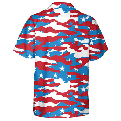 Gorm Bán Agus Camú Dearg Arm na Stát Aontaithe Léine Haváís tírghrá, Bronntanas Léine Haváís, Bronntanas Nollag