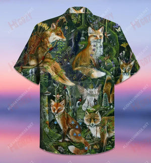 Always Stay Foxy Short Hawaiian Shirt Vacation Tropical Shirts Tropical Shirts For Men Hawaiian Shirts For Men, Hawaiian Shirt Gift, Christmas Gift