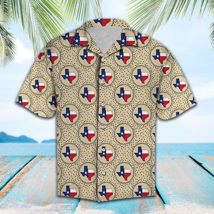 Awesome Texas Our Texas Pattern Hawaiian Shirt, Hawaiian For Gift