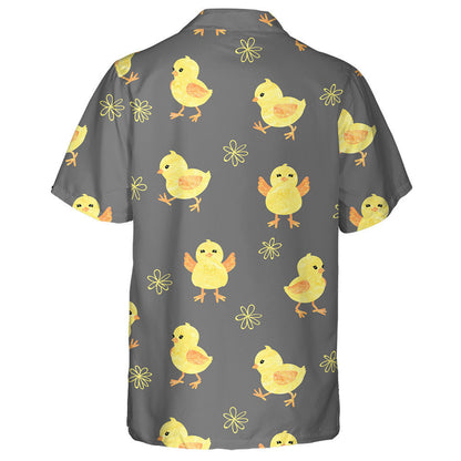 Baby Cute Little Chicken In Different Emotions Hawaiian Shirt, Hawaiian Shirt Gift, Christmas Gift