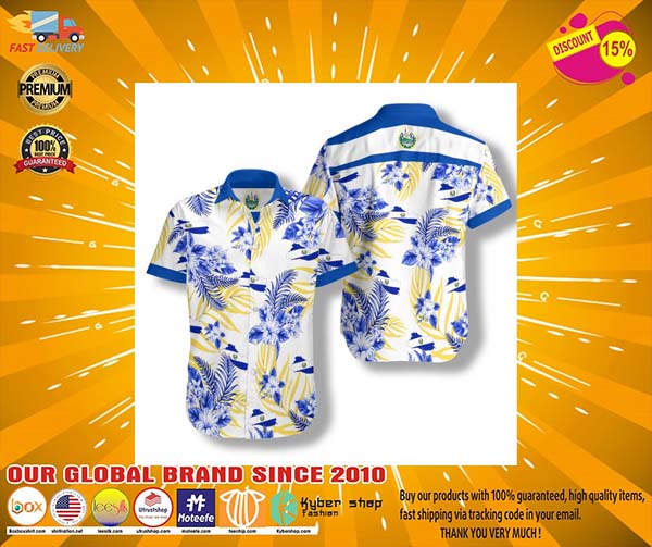 El Salvador Proud Hawaiian Shirt_Hawaiian Shirt Gift, Christmas Gift