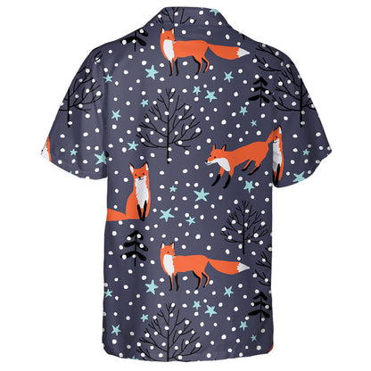 sionnaigh sa Choillearnach Réaltaí Sneachta Ar an Chúlra Dubh Léine Haváí, Bronntanas Léine Haváíais, Bronntanas Nollag