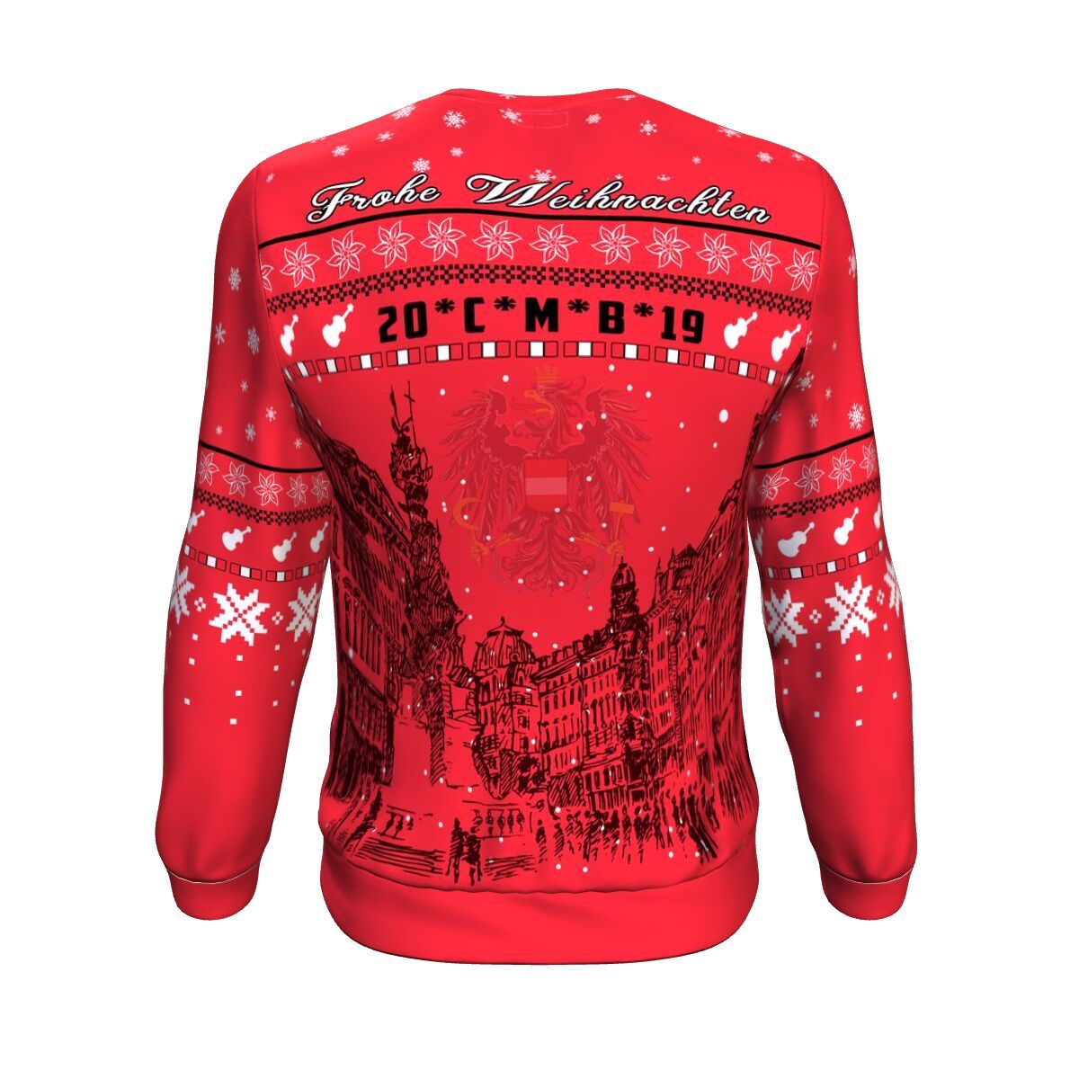 Geansaí Nollag na hOstaire - An Ostair Vín, Geansaí Gránna Nollag, Bronntanas Nollag, Bronntanas Nollag 2024