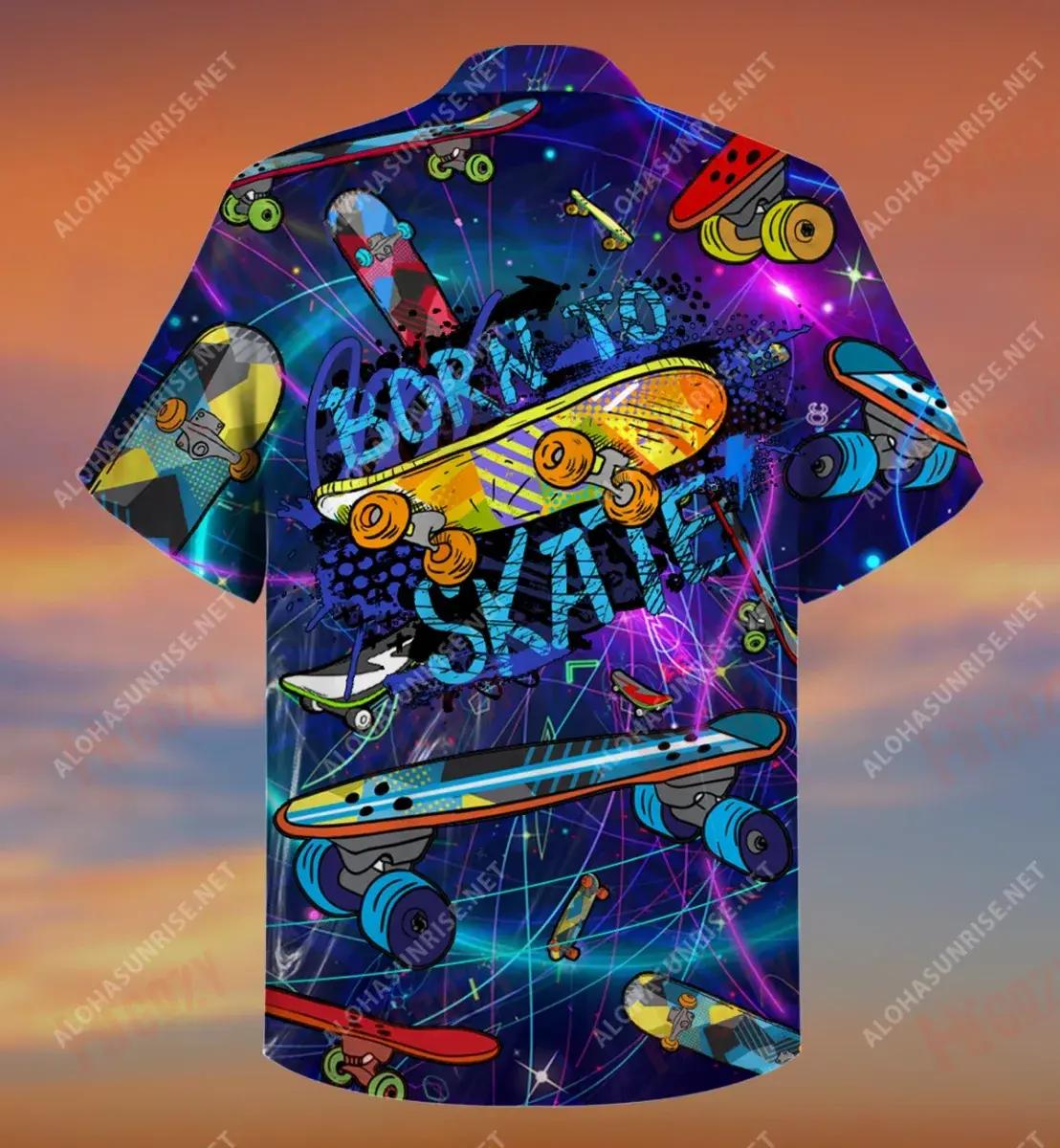 Cosmos Skateboards Short Sleeve Shirt, Hwaiian For Gift