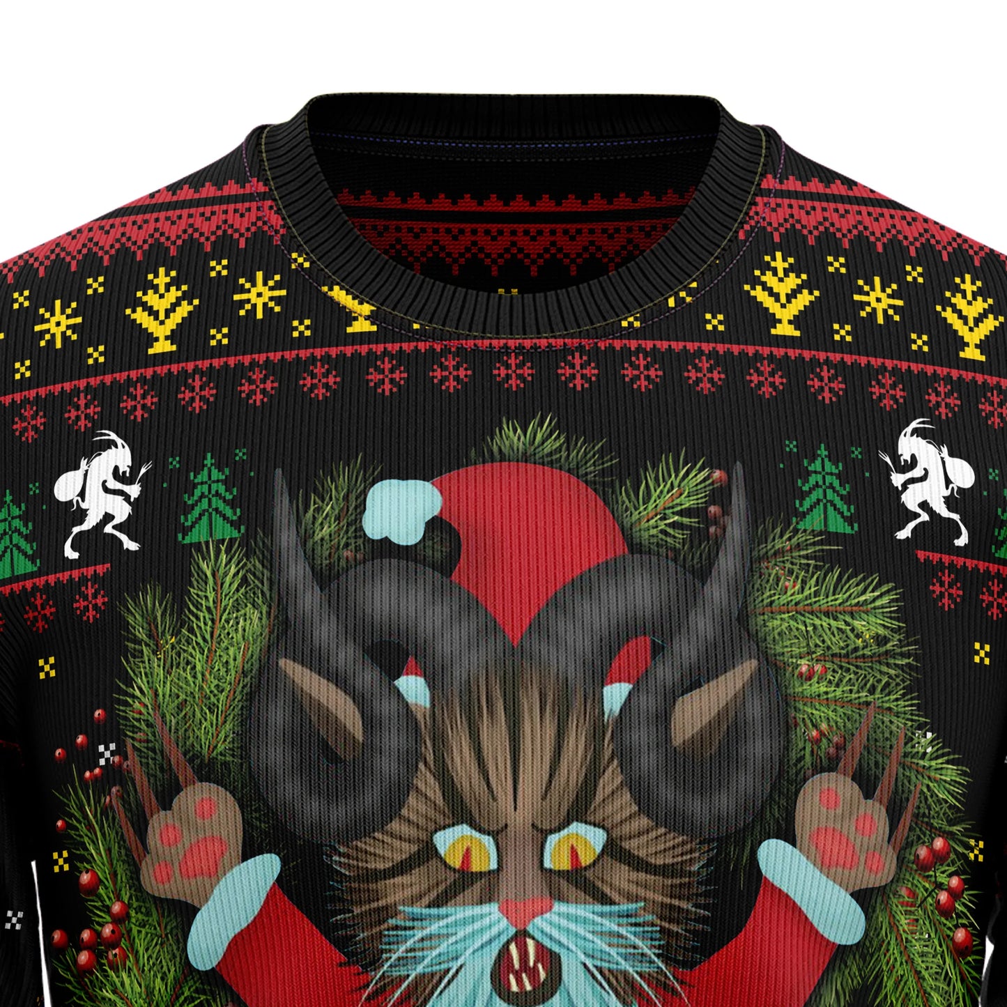Krampuss Cat Ugly Christmas Sweater,Christmas Ugly Sweater,Christmas Gift,Gift Christmas 2024