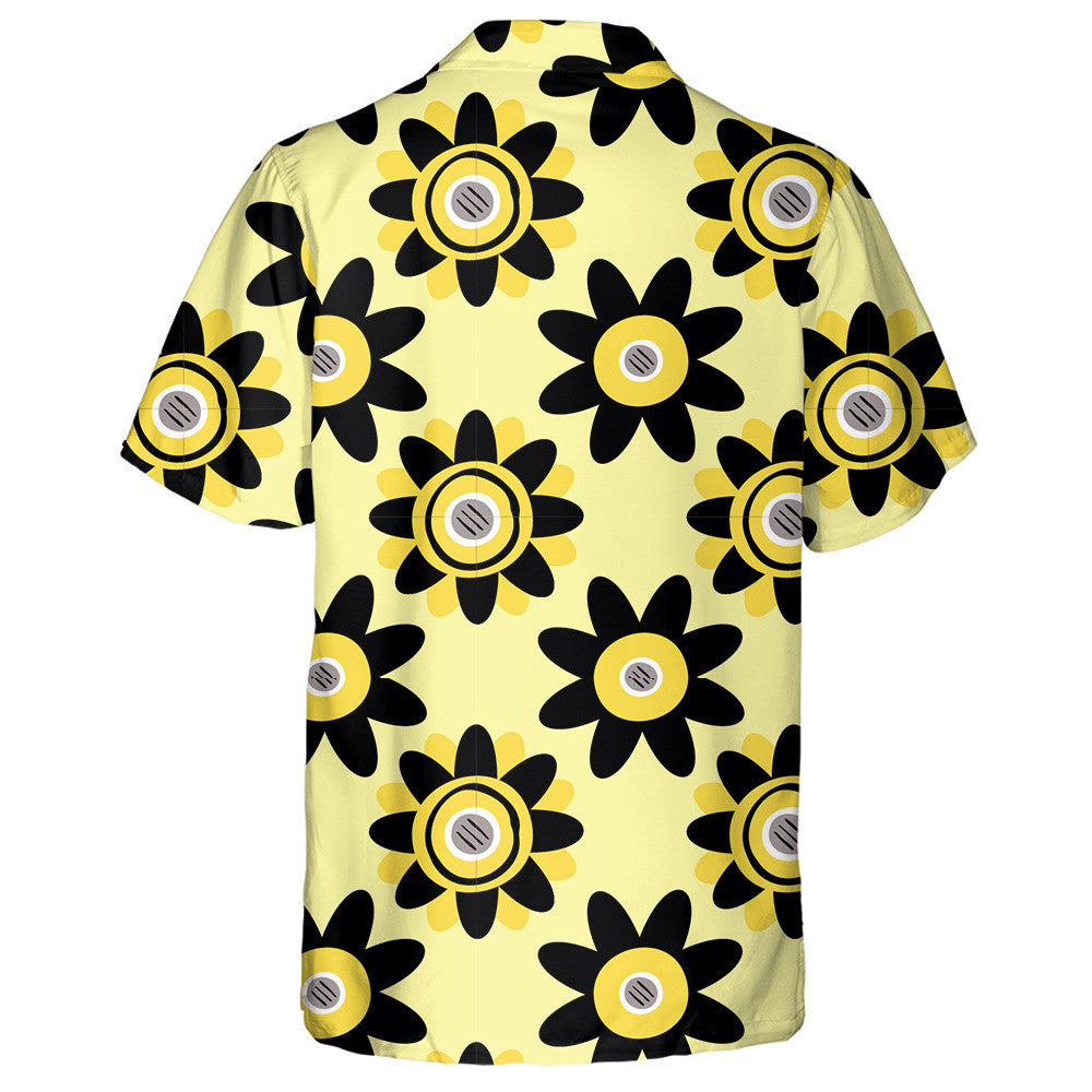 Lusanna Gréine Dubha Agus Bána Só Ar Chúlra Buí Éadrom Léine Haváí, Bronntanas Léine Haváíais, Bronntanas Nollag