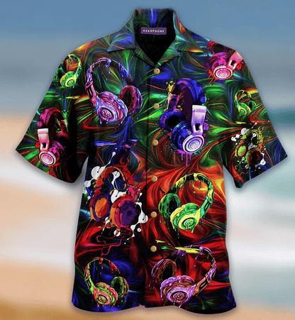Find Hawaiian Aloha Shirts Amazing Headphone_ Hawaiian Shirt Gift, Christmas Gift