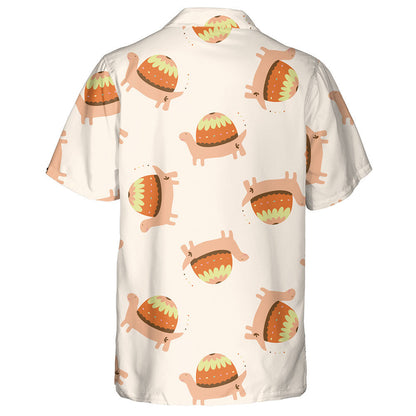 Doodle Turtle Cartúin Le Léine Haváise Bláth Buí, Haváis le haghaidh Bronntanais