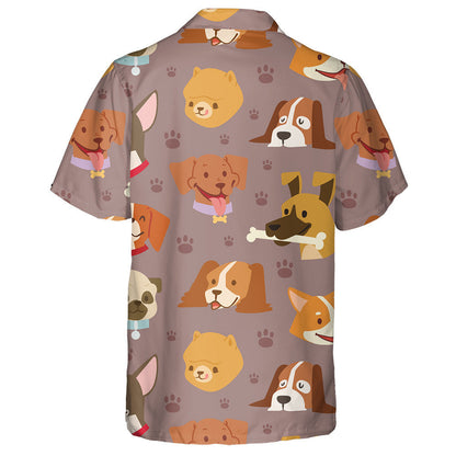 Funny Dog cartoon Characters Different Bread Hawaiian Shirt, Hawaiian Shirt Gift, Christmas Gift