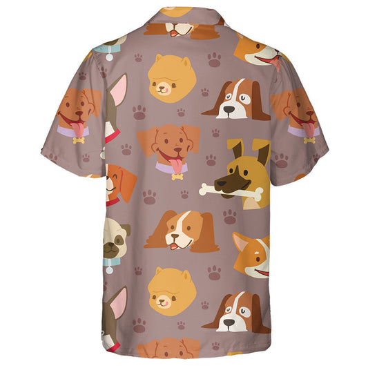 Funny Dog cartoon Characters Different Bread Hawaiian Shirt, Hawaiian Shirt Gift, Christmas Gift