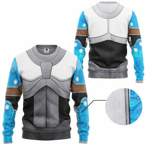 3D Teen Titan Cyborg Cosplay Custom Tshirt Hoodie Apparel