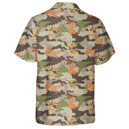 Cúlra Camou Iontaisí Cnámharlach Dineasár Seanré Léine Haváíais, Hwaiian Le Bronntanas