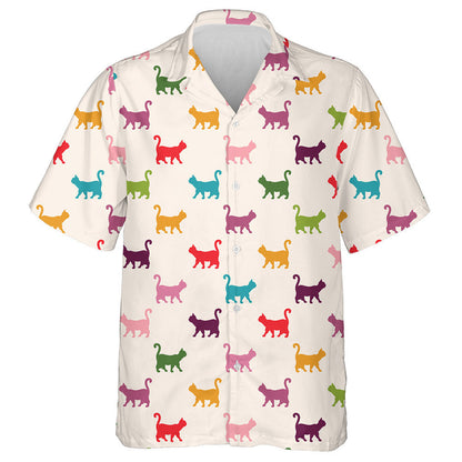 Gleoite Lámh Tarraingthe Cait Dathúla Eireabaill Chuartha Léine Haváís, Bronntanas Léine Haváís, Bronntanas Nollag