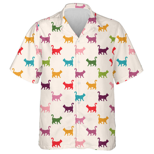 Gleoite Lámh Tarraingthe Cait Dathúla Eireabaill Chuartha Léine Haváís, Bronntanas Léine Haváís, Bronntanas Nollag