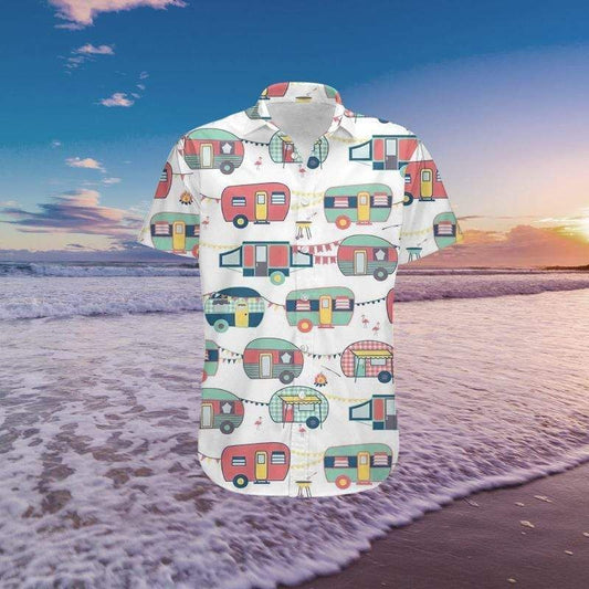 Camping Bus Hawaiian Shirts_ Hawaiian Shirts -Hawaiian Shirt Gift, Christmas Gift