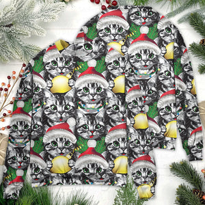 Christmas Meowy Xmas Cat Lover Ugly Christmas Sweater, Christmas Gift, Gift Christmas 2024