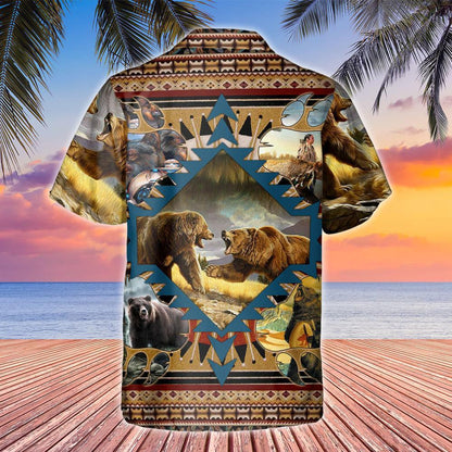 Dearadh Clasaiceach Léine haváíais Meiriceánach Dúchasach, Haváís Don Bronntanas