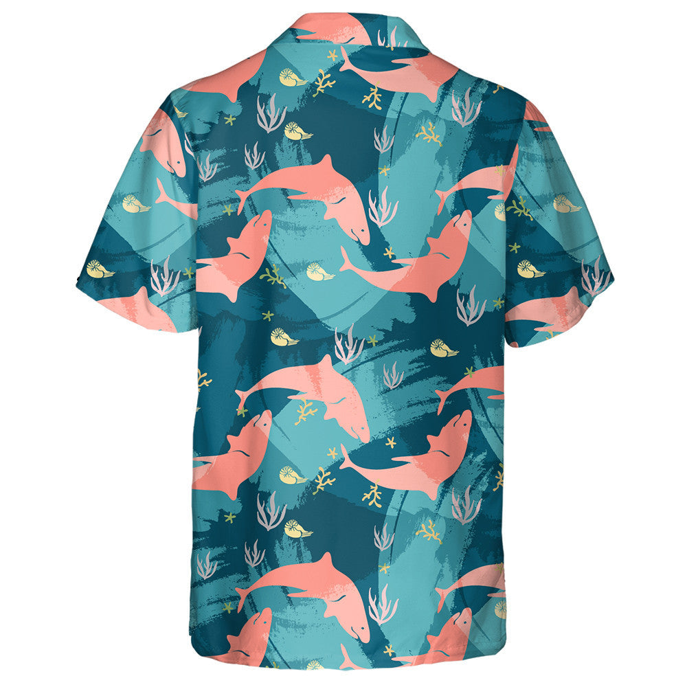 Saol na Farraige As Patrún Siorcanna Oráiste Ar Chúlra Gorm Léine Haváís, Bronntanas Léine Haváíais, Bronntanas Nollag