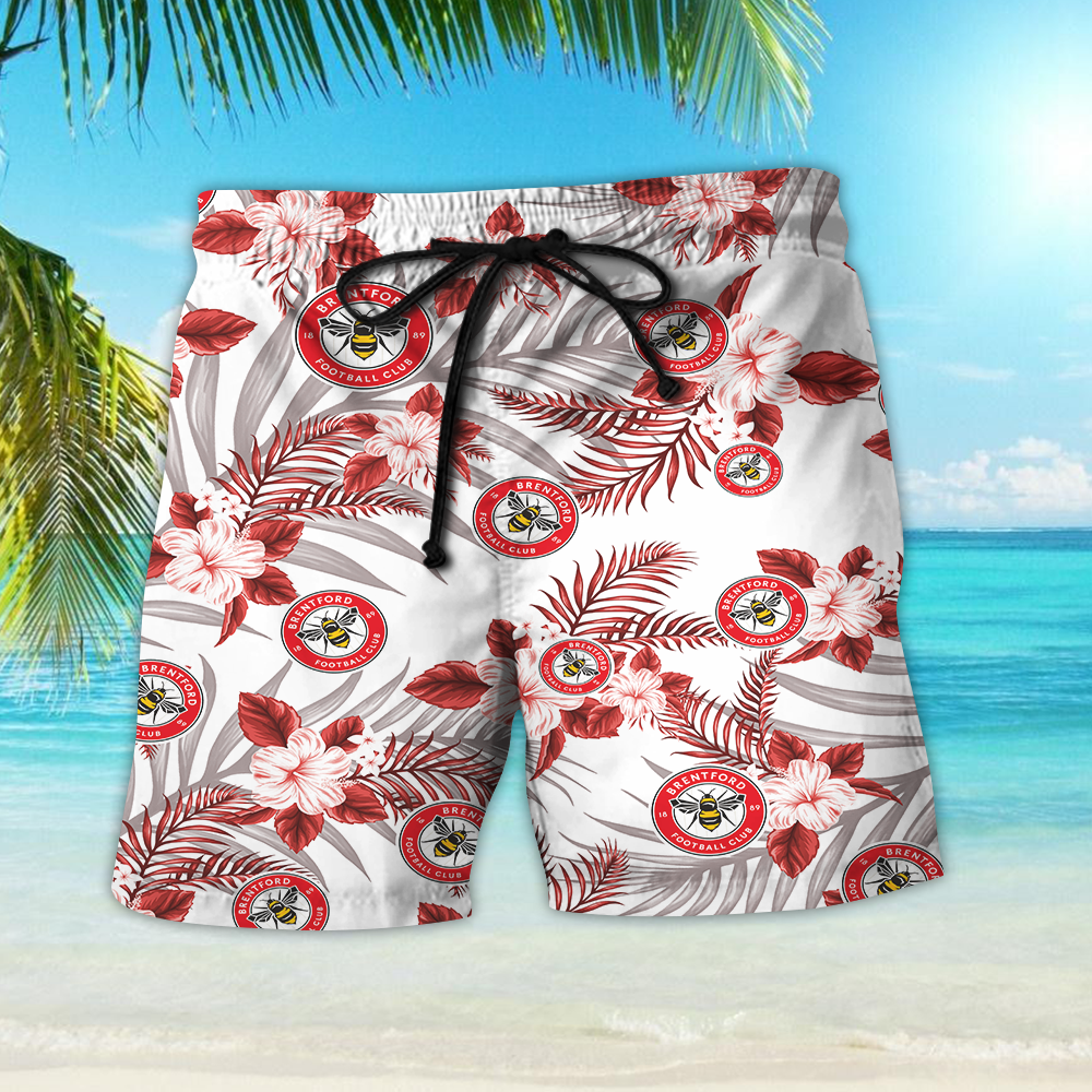 Brentford Football Club Hawaiian Shirt,Hawaiian Shirt Gift, Christmas Gift