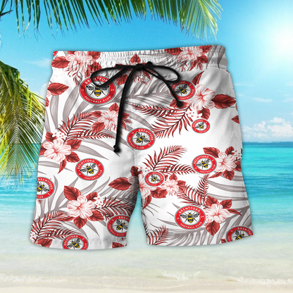Brentford Football Club Hawaiian Shirt,Hawaiian Shirt Gift, Christmas Gift