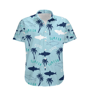 Love Shark Hawaiian Shirt, Hawaiian Shirt Gift, Christmas Gift