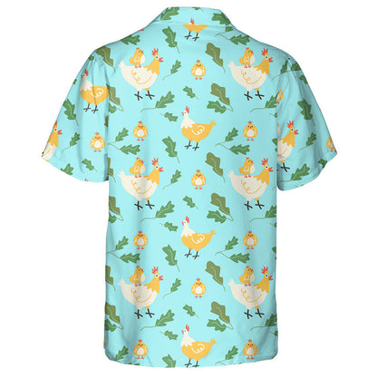 Sicíní gleoite Cearca agus Plandaí ar Chúlra Gorm Léine Haváís, Bronntanas Léine Haváís, Bronntanas Nollag