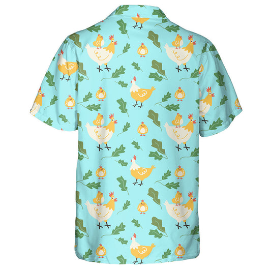 Sicíní gleoite Cearca agus Plandaí ar Chúlra Gorm Léine Haváís, Bronntanas Léine Haváís, Bronntanas Nollag