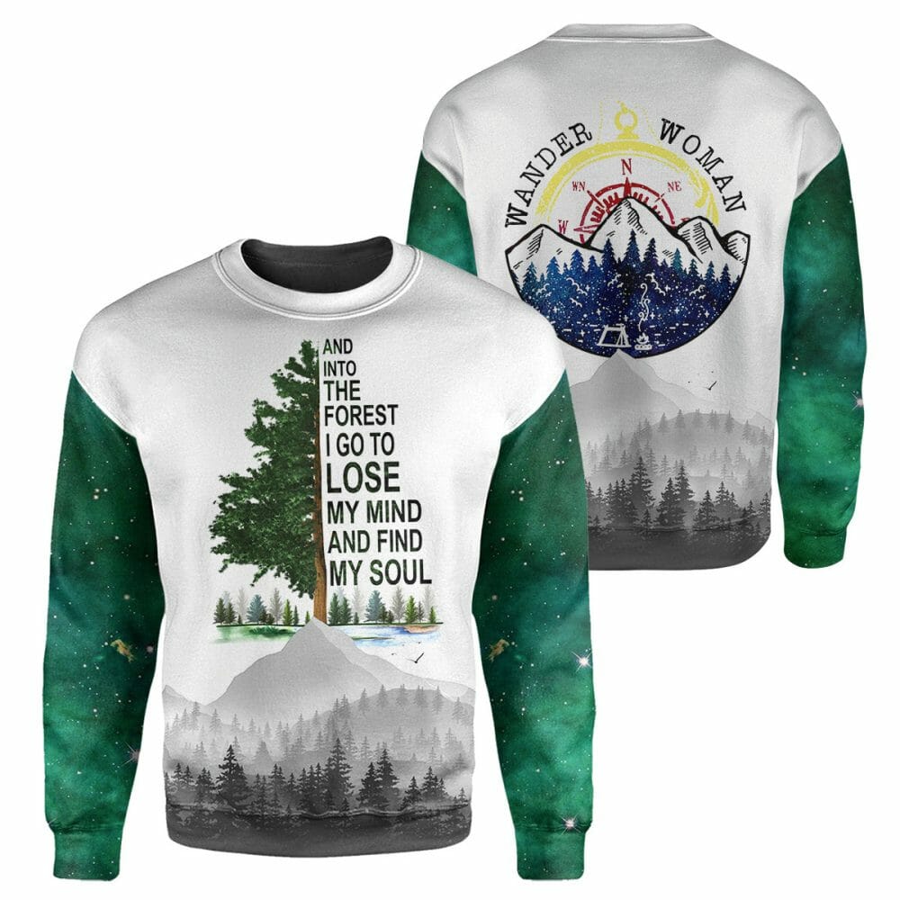 Hiking Wander Woman - 3D All Over Printed Shirt Tshirt Hoodie Apparel