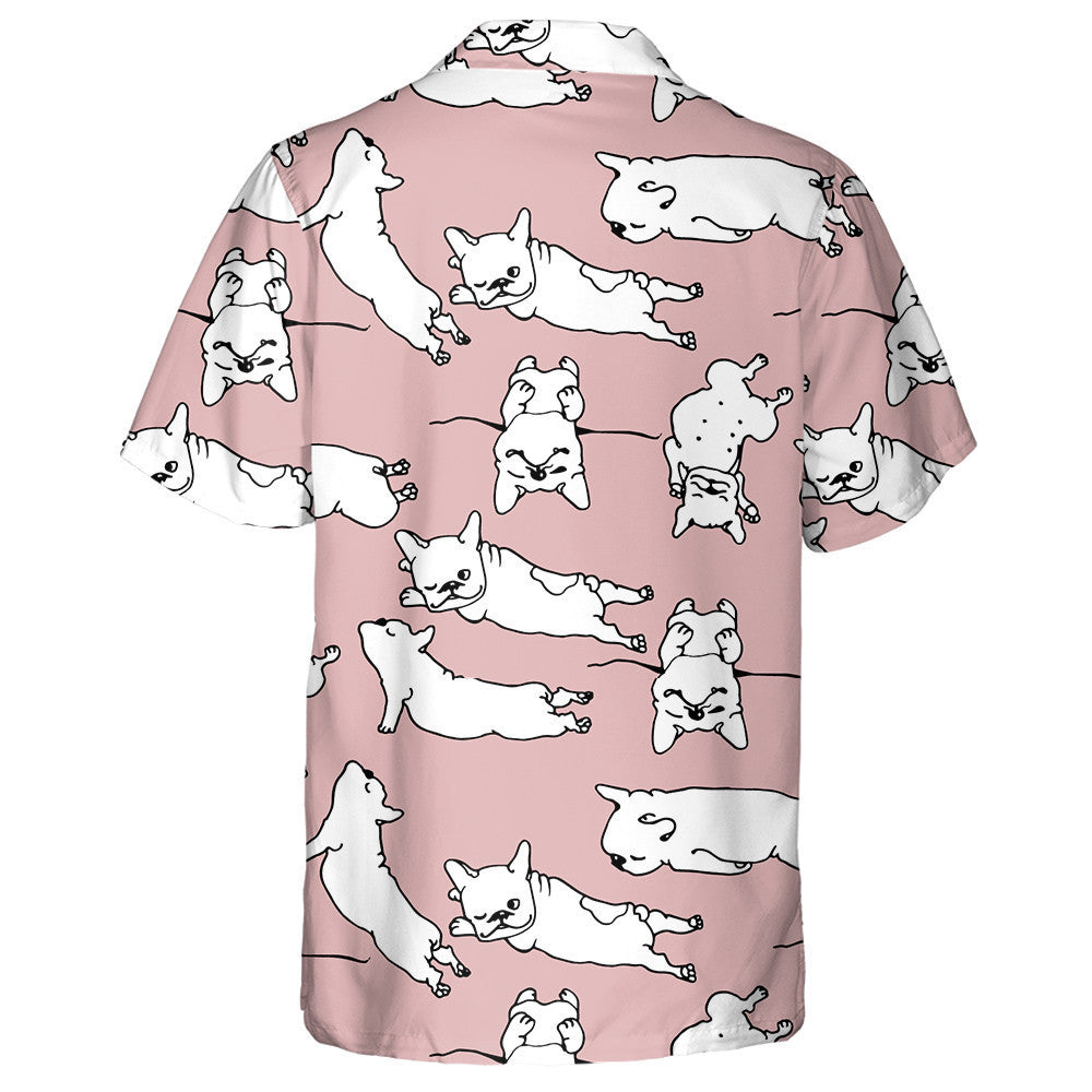 Cartún Bulldog Fraincis Shona Ar Léine Bándearg Haváís, Haváis Ar Son Bronntanas