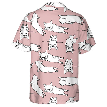 Cartún Bulldog Fraincis Shona Ar Léine Bándearg Haváís, Haváis Ar Son Bronntanas