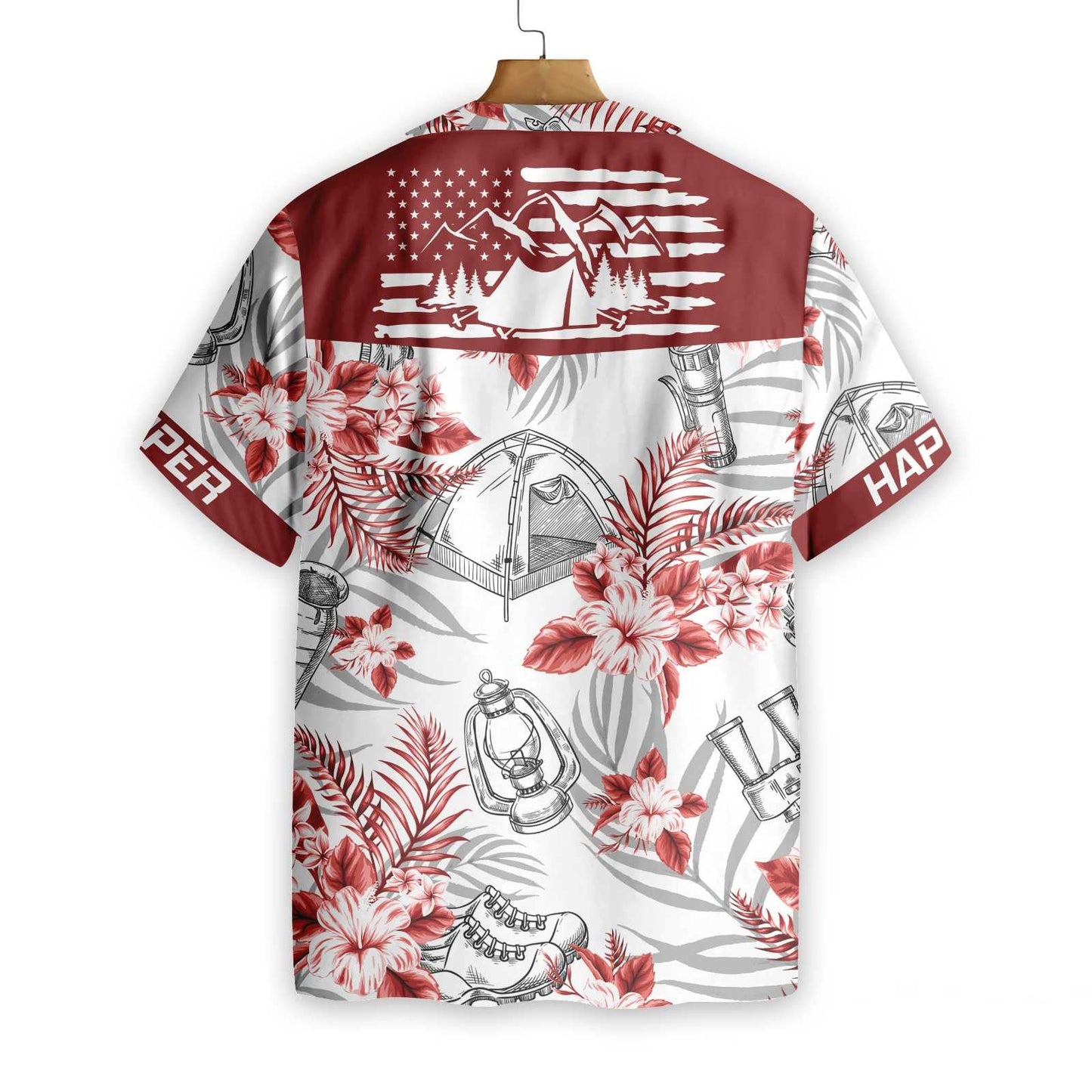 Dubh Agus Dearg Léine Haváí Camper Shona, Bronntanas Léine Haváíais, Bronntanas Nollag