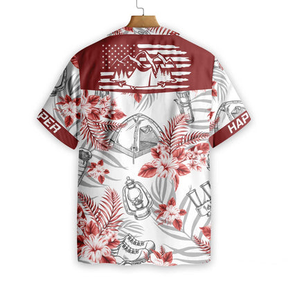 Dubh Agus Dearg Léine Haváí Camper Shona, Bronntanas Léine Haváíais, Bronntanas Nollag