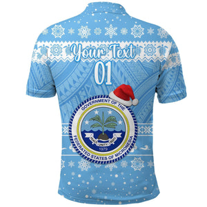 (Custom Personalised) Federated States of Micronesia Christmas Hawaiian Shirt Simple Style, Hawaiian Shirt Gift, Christmas Gift