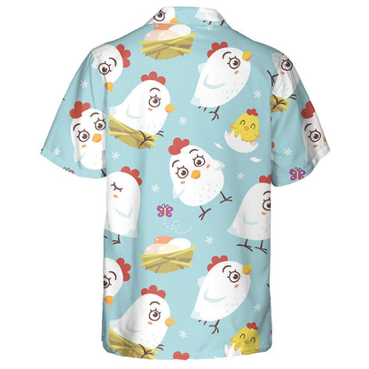 Sicín Greannmhar Agus Cearc le Léine Haváís Féileacán Agus Uibheacha, Bronntanas Léine Haváís, Bronntanas Nollag