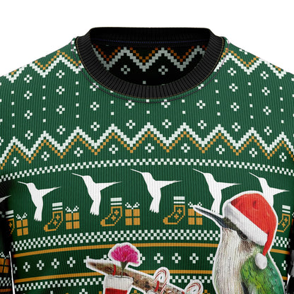 Hummingbird Family Xmas D2810 Ugly Christmas Sweater,Christmas Ugly Sweater,Christmas Gift,Gift Christmas 2024