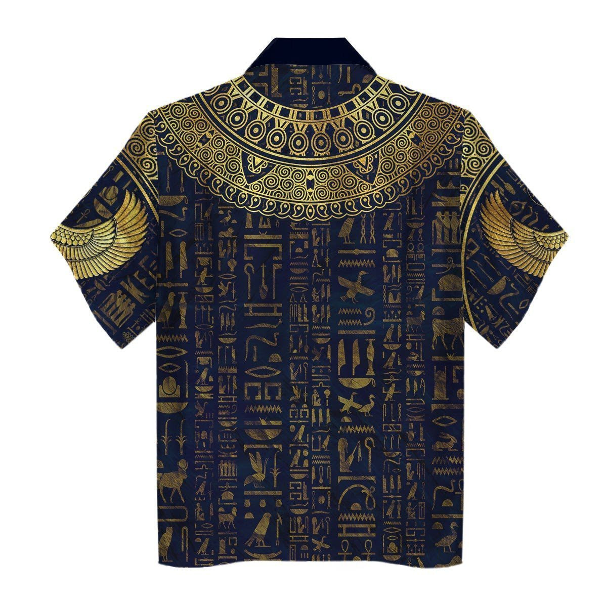 Golden Uraeus Awesome Background Design Hawaiian Shirt,Hawaiian Shirt Gift, Christmas Gift