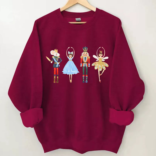 Sugar Plum Fairy Sweatshirt, Christmas Shirt, Christmas Sweatshirt Cute, Christmas Winter Sweatshirt