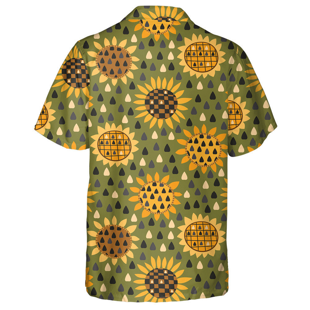 Western Plants Flowers Field With Colorul Seeds Hawaiian Shirt, Hawaiian Shirt Gift, Christmas Gift