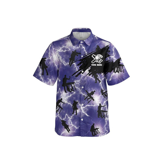 Carpenter Storm Personalized Hawaiian Shirt, Hawaiian For Gift