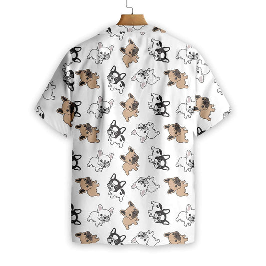 Relax And Play With French Bulldog Design Hawaiian Shirt,Hawaiian Shirt Gift, Christmas Gift