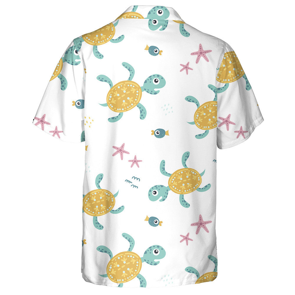 Coiréil Éisc Turtar Agus Sliogáin In Uisce Farraige Léine Haváí, Bronntanas Léine Haváíais, Bronntanas Nollag