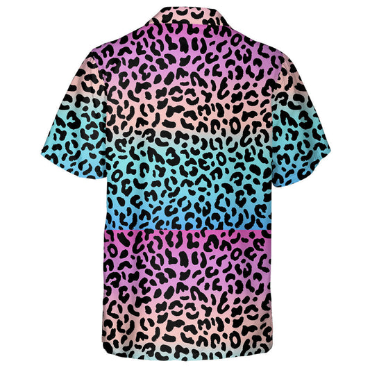 Leopards Grádán Bándearg Agus Gorm 80í, 90idí Léine Haváís Stíl, Bronntanas Léine Haváís, Bronntanas Nollag