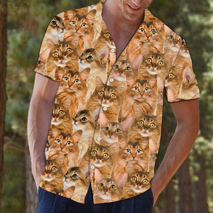 Life Is Better With Somali Cat Hawaiian Shirt, Hawaiian For Gift