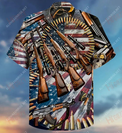 Make No Mistake About It, It'S American Control Unisex Hawaiian Shirt Ocean Short Sleeve Hawaiian Crazy Shirts Hawaiian Shirts For Women, Hawaiian Shirt Gift, Christmas Gift