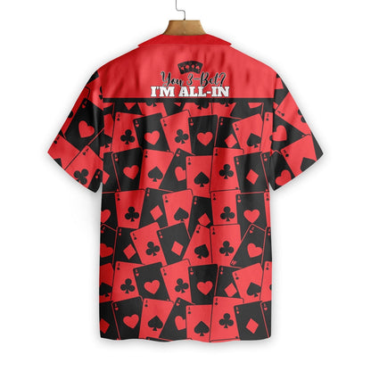 Patrún Gan uaim Poker Dearg Agus Dubh Léine Haváís, Bronntanas Léine Haváí, Bronntanas Nollag